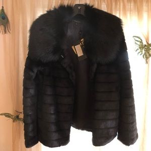 Alberto Makali Faux Fur coat